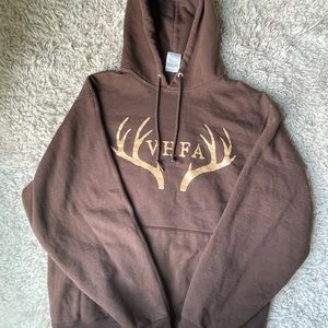 Brown hoodie